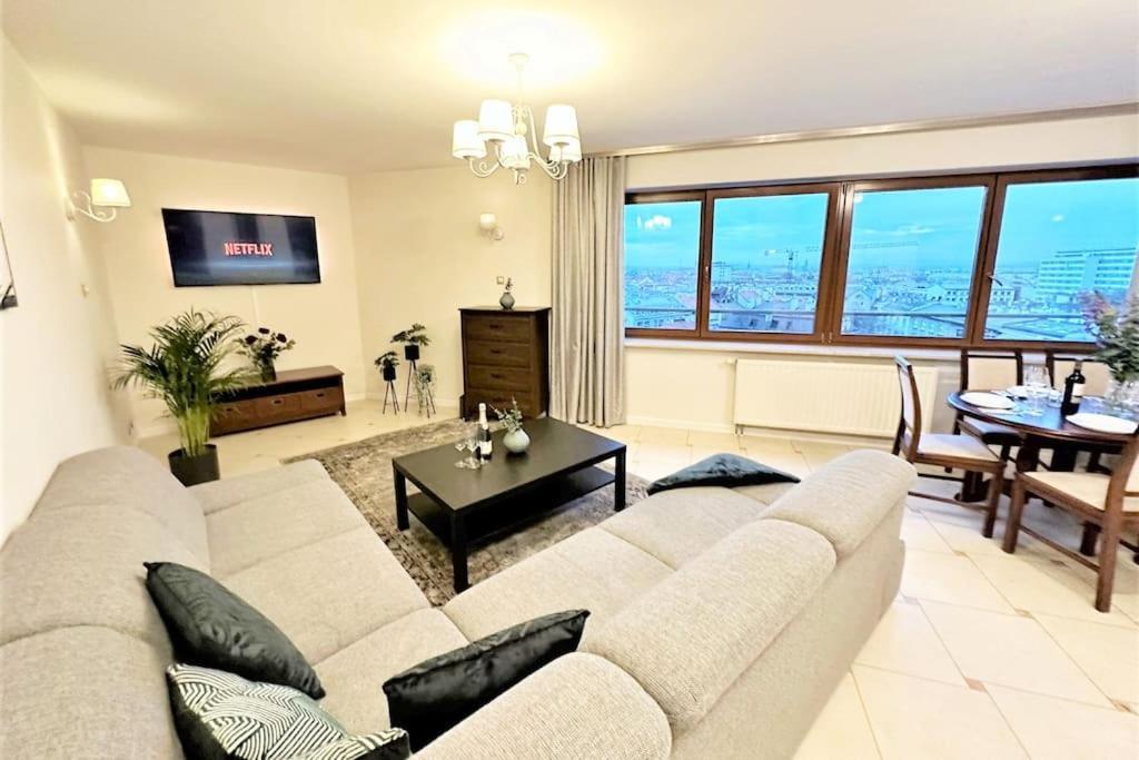 Exclusive Penthouse Near Citycenter 120M2 +Netflix 克拉科夫 外观 照片